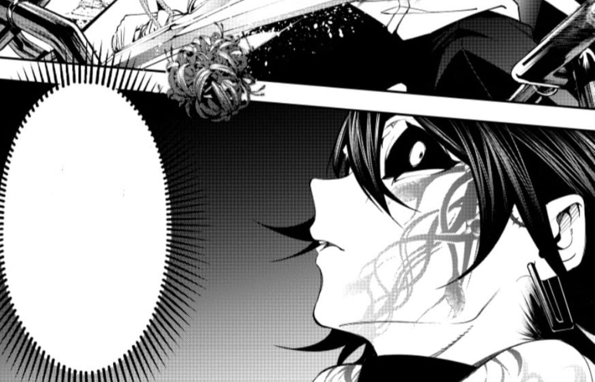 Shade, as seen in the chapter (Image via Kodansha)
